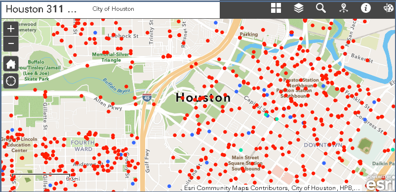 311 GIS Map